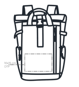 pola nadruku dla plecaka z logo Hunter